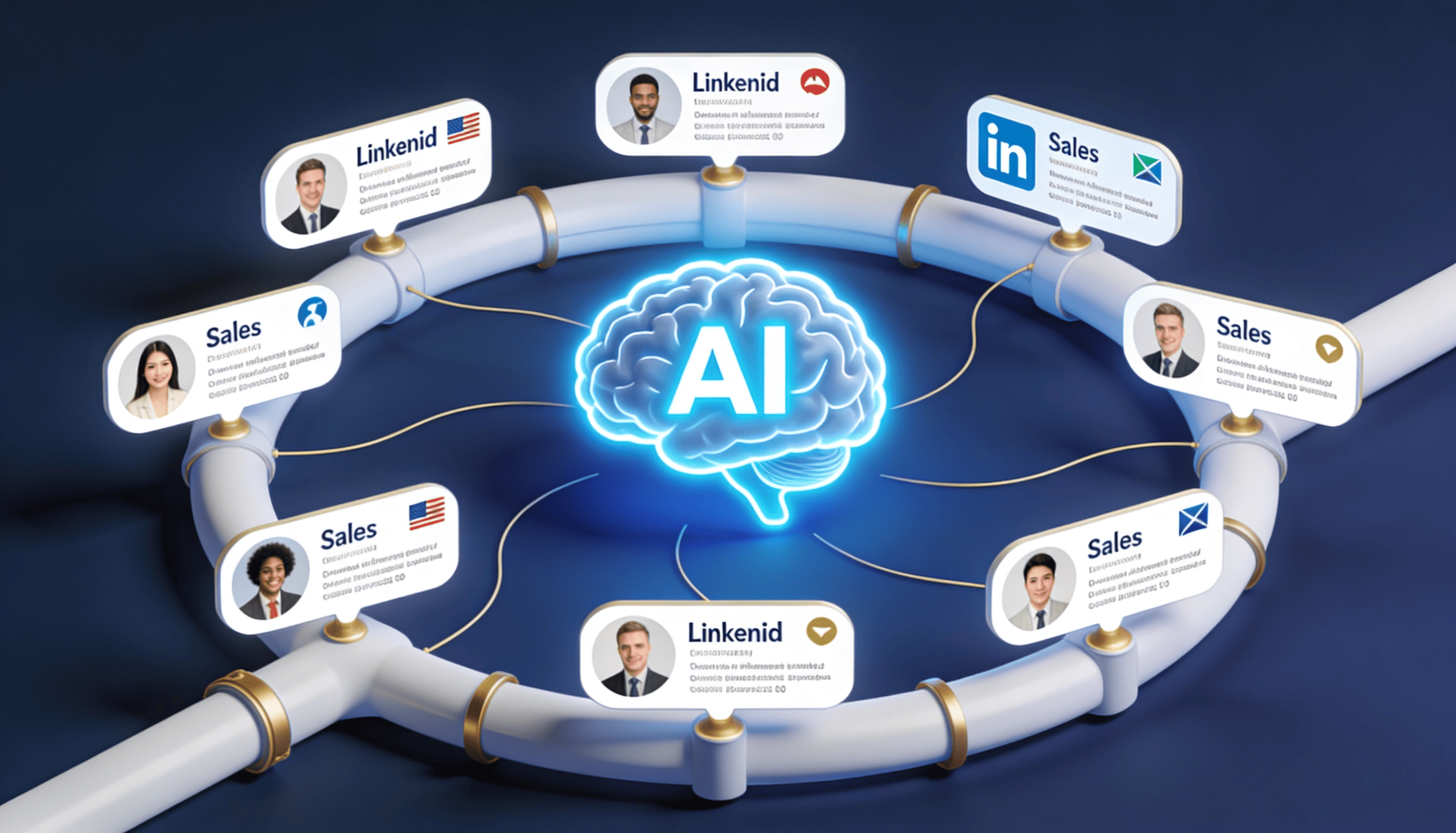 LinkedIn KI-Automatisierung in Action